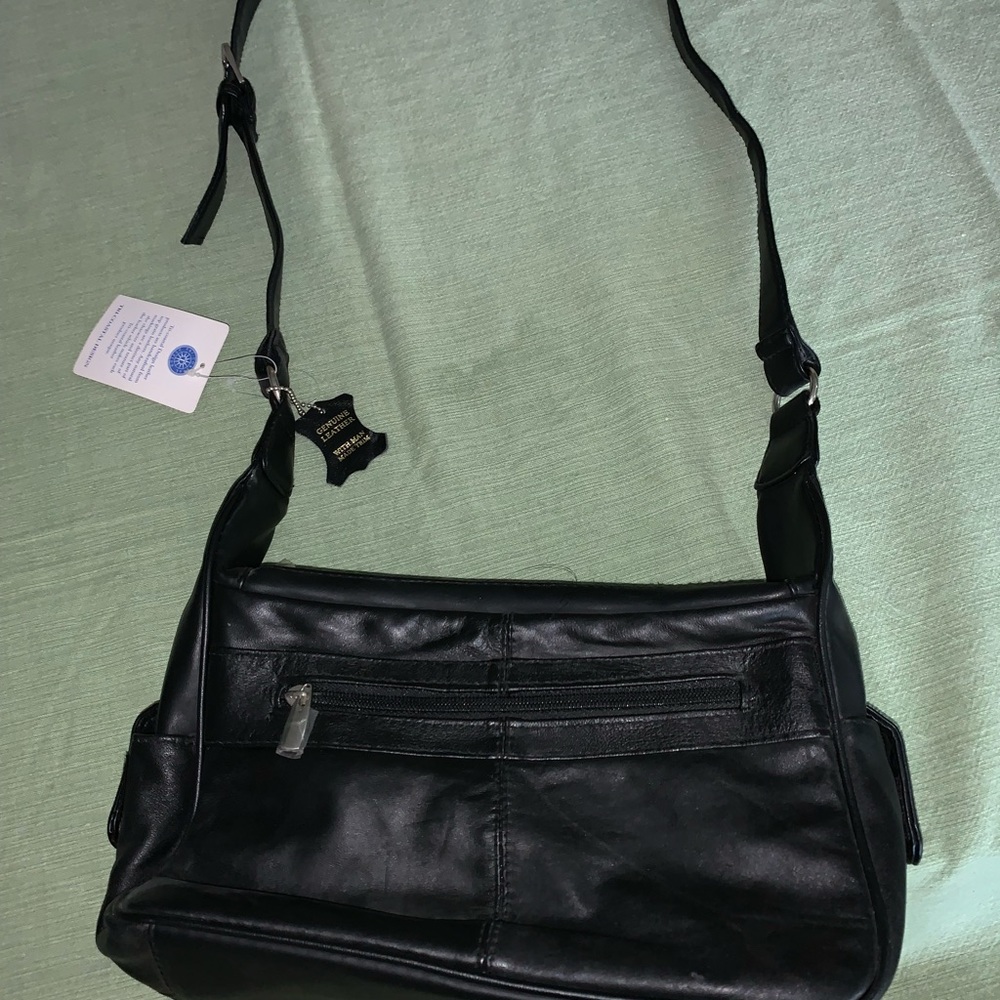 Brand-new black crossbody with tags